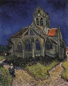 The Church At Auvers — Joos Vincent De Vos