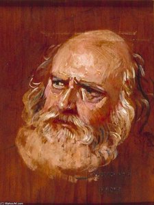 Head Of Falstaff — Charles Robert Leslie