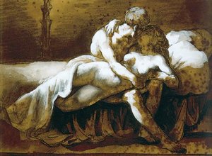 Der Kuss — Théodore Géricault, Romantik