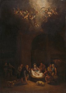 The Adoration Of The Shepherds, Pieter Bout (attributed To), C. 1680 — Pieter Bout