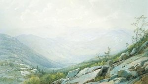The Mount Washington Range, From Mount Kearsarge — William Trost Richards