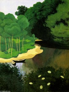 The Dordogne With Carrenac — Félix Vallotton