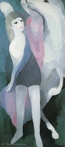 Femme Au Cheval (1925) — Marie Laurencin