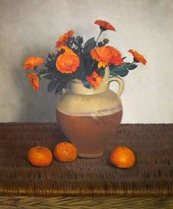 Marigolds And Tangerines — Félix Vallotton