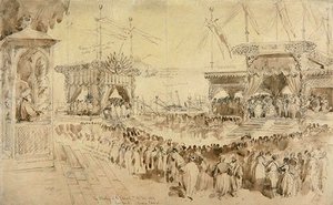 The Blessing Of The Suez Canal — William Simpson