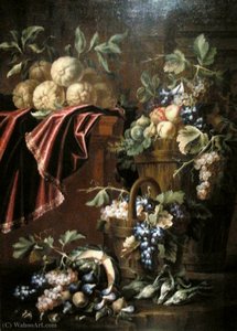 Still life with grapes.