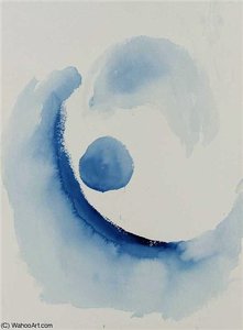 Like An Early Blue Abstraction — Georgia O'keeffe