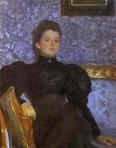 Portrait Of Countess Varvara Musina-pushkina — Valentin Alexandrovich Serov