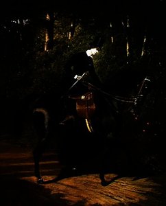 The Rider, Kipler, On Her Black Mare — Alfred De Dreux