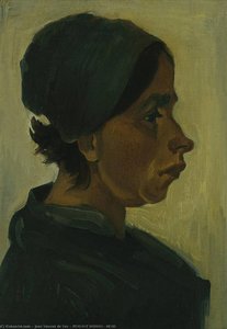 Peasant Woman, Head — Joos Vincent De Vos