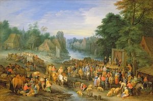The Village Fair, After — Theobald Michau