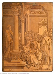The Adoration Of The Magi — Andreas Ludwig Kruger, Northern Renaissance