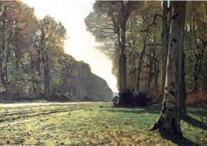 The Pave De Chailly In The Forest — Claude Monet, Impressionism