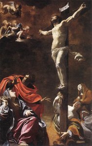 La Crucifixión — Simón Vouet