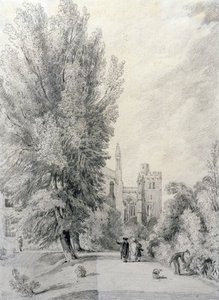 New College Garden, — William Alfred Delamotte
