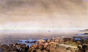 Rocks At Nahant — William Trost Richards