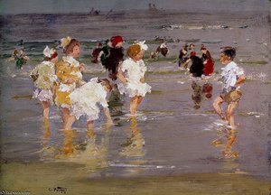 Children On The Beach — Edward Henry Potthast