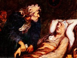 The Imaginary Malady — Honoré Daumier