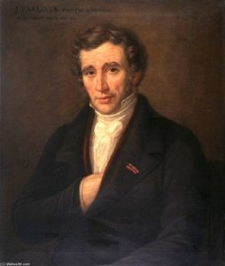 Portrait Of Painter Joseph Paelinck — Joseph Paelinck