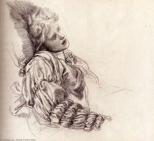Ellen Terry Asleep — George Frederic Watts