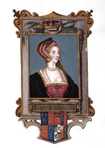 Portrait Of Anne Boleyn 2nd Queen Of Henry Viii, As A Young Woman From 'memoirs Of The Cou — Sarah Countess Of Essex