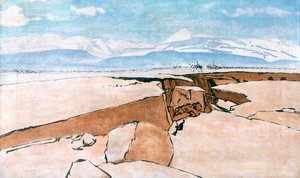 Atlas Mountains, Morocco (sketch) — James Mcbey