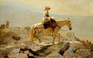 The Bridal Path, White Mountains — Winslow Homer