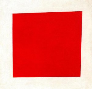 Red Square. Painterly Realism Of A Peasant Woman In Two Dimensions — Kazimir Malevich, Geometric Abstract Art