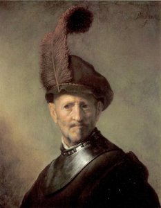 An Officer — Rembrandt Van Rijn, Dutch Golden Age