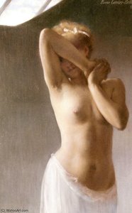 E Belleuse Pierre La Premiere Pose — Albert Ernest Carrier Belleuse