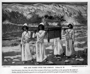 The Ark Passes Over The Jordan — Jacques Joseph Tissot