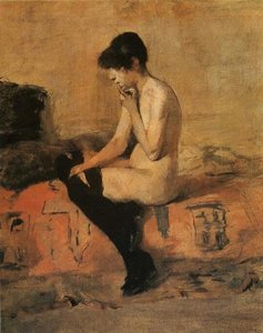 Etude De Nu — Comte Henri Marie Raymond De Toulouse-lautrec-monfa, Art Nouveau