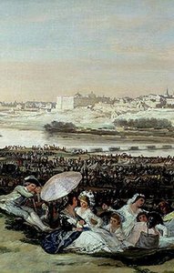 The Meadow Of San Isidro 1 — Francisco José De Goya Y Lucientes, Romanticism