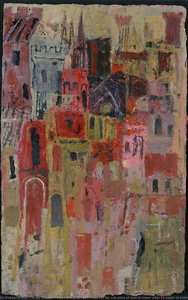 Three Things Are Necessary For The Salvation Of Man To Know What He Ought To Believe To Know What He Ought To Desire And To Know What He Ought To Do. St. Thomas Aquinas, Two Precepts Of Charity, 1273. From The Series Great Ideas Of Western Man — Philip Guston