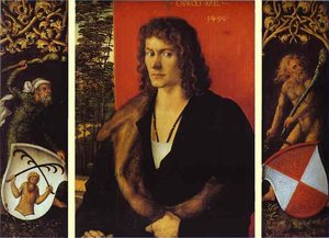 Portrait Of Oswolt Krel — Albreht Direr, Northern Renaissance