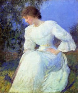 Girl In White — Edmund Charles Tarbell