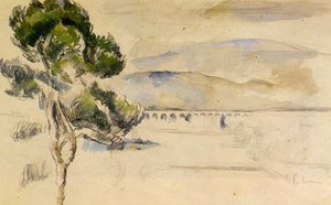 Pine Tree In The Arc Valley — Paul Cézanne