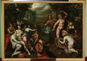 Apollo Flaying Marsyas (ovid, Metamorphoses, Vi, 382–400) — Jacob Adriaensz Backer