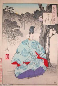 Seson Temple Moon — Tsukioka Yoshitoshi