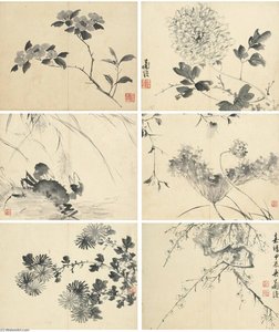 Flower And Insects — Chen Chun