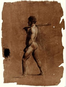 Standing Nude Male Figure — Thomas Cole