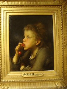 L'enfant Aux Cerises — Boulard Auguste Marie