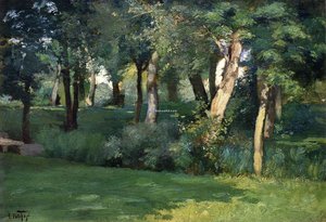 The Barbizon Forest — Edward Henry Potthast