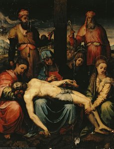 Lamentation — Perino Del Vaga (piero Buonaccorsi), Mannerism