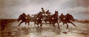 Po Stepach — Józef Chełmoński