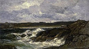 Newport, (painting) — Edward Mitchell Bannister