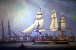 Wharves Of Boston — Robert W. Salmon