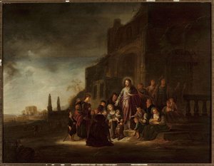 Christ Among Children — Jacob Willemsz De Wet