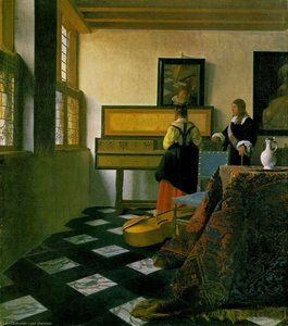 Die Musikstunde, Ca Royal — Johannes Vermeer, Niederländische Goldene Zeit