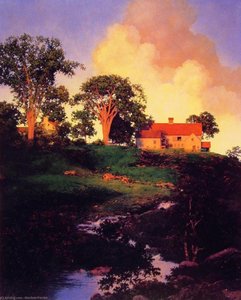 Hunt Farm — Maxfield Parrish